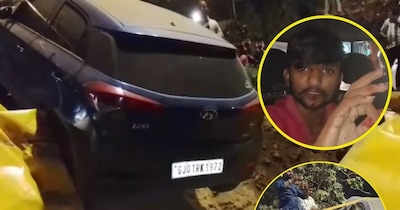 वडोदरा में 'नशे' का तांडव: एक ही रात में दो बड़े हादसे, पुलिस के सुरक्षा दावों की उड़ी धज्जियाँ.