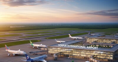 सोनपुर में बनेगा मेगा इंटरनेशनल एयरपोर्ट, बिहार से विदेशों की सीधी उड़ान की तैयारी (एआई जेनरेटेड)