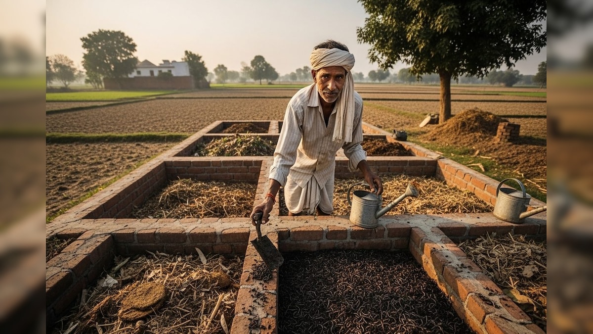 Vermi compost business: नौकरी छोड़ी, अपनाया जैविक रास्ता, गोंडा का किसान वर्मी कंपोस्ट से कमा रहा लाखों