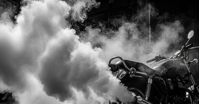 Bike Emitting Black/White Smoke? 5 Fixes to Save Fuel & Avoid Fines!