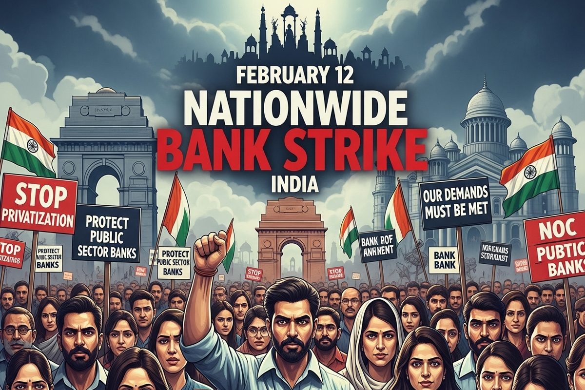 12 फरवरी को बैंक बंद: इस राज्‍य में 15 हजार करोड़ के लेनदेन पर असर, 25 हजार  कर्मचारी हड़ताल पर - News18 हिंदी
