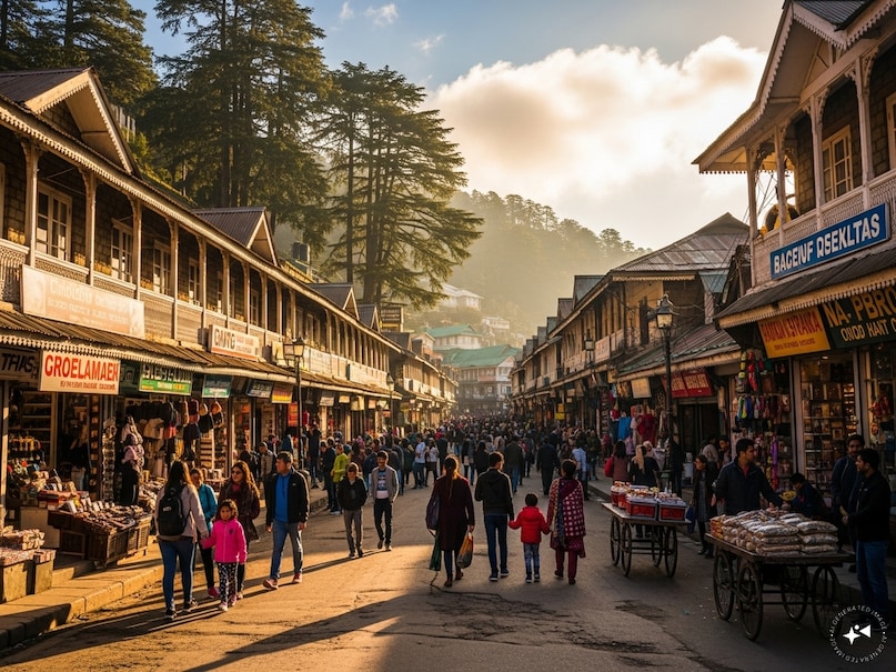 मॉल रोड्स की शुरुआत ब्रिटिश कॉलोनियल पीरियड से हुई थी. जब 19वीं सदी में अंग्रेजों ने हिल स्टेशन बनाए, तो उन्हें अधिकारियों और उनके परिवारों के लिए गर्मियों में आराम करने की जगह के तौर पर डिज़ाइन किया गया था, ताकि मैदानी इलाकों की तेज़ गर्मी से राहत मिल सके. लंदन के "द मॉल" से प्रेरित होकर, इन रिसॉर्ट्स को सेंट्रल एरिया के तौर पर डिज़ाइन किया गया था जहाँ अमीर लोग घूम सकते थे, मिल-जुल सकते थे और कुदरती नज़ारों का मज़ा ले सकते थे.