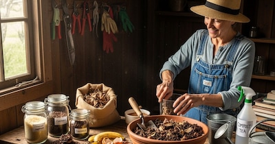 मूंगफली के छिलकों से घर पर बनाएं जैविक खाद