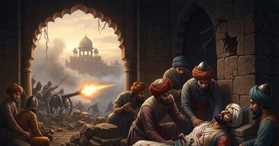 कालिंजर का किला शेरशाह सूरी की अंतिम जंग का साक्षी बन गया. (एआई जेनरेटेड)