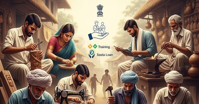 PM Vishwakarma Yojana: Up to 3 Lakh Loan, ₹500 Daily Stipend for Artisans