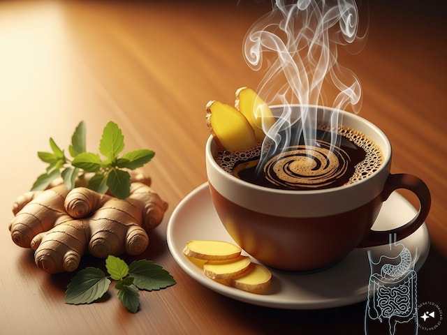 People drink ginger not only in tea but also in coffee, know its advantages and disadvantages.