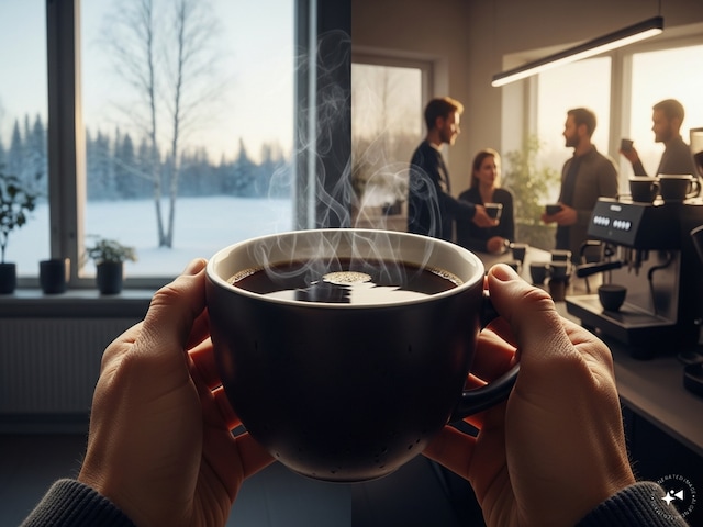 In which country is coffee consumed the most? Do you know how many years we've been living here?