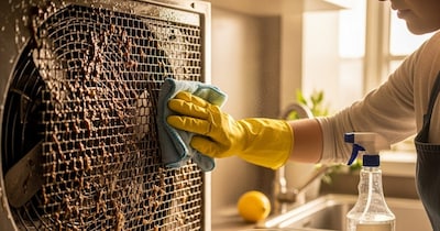 रसोई एग्जॉस्ट फैन की सफाई कैसे करें?