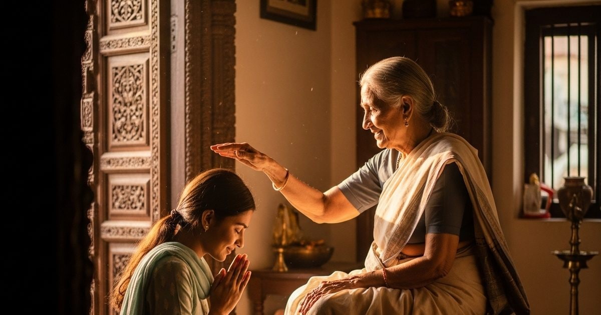 Blessing By Right Hand: आशीर्वाद हमेशा दाहिने हाथ से क्यों दिया जाता है? सूर्य और शरीर की ऊर्जा से जुड़ी है ये चौंकाने वाली वजह Blessing By Right Hand: आशीर्वाद हमेशा दाहिने हाथ से क्यों दिया जाता है? सूर्य और शरीर की ऊर्जा से जुड़ी है ये चौंकाने वाली वजह