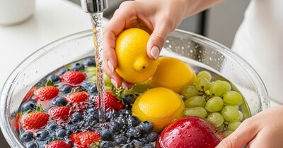 How to clean fruits