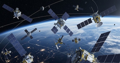 अंतरिक्ष में इसरो के झंडे गाड़ने के बाद अब भारत की एक प्राइवेट कंपनी ने स्पेस में एक और बड़ी उपलब्धि हासिल की है. (AI इमेज)