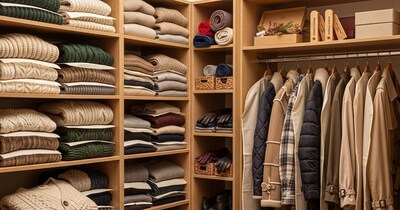 सर्दी के बाद गरम कपड़े स्टोर करने के आसान तरीके, सालों तक रहेंगे नये जैसे.