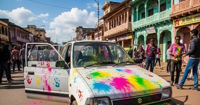 होली पर अपनी कार को रंगों से बचाना है? कर लीजिये ये 5 जरूरी काम.