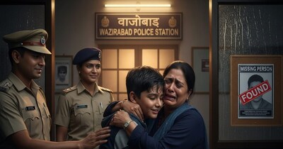 लापता 13 साल का बच्चा मिला, वजीराबाद पुलिस की मेहनत लाई रंग, परिवार में लौटी खुशी.