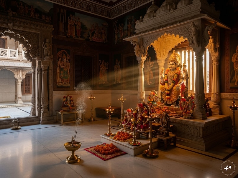 Idols in Home Temple