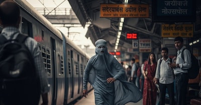 जीआरपी ने गिरफ्तार किया.