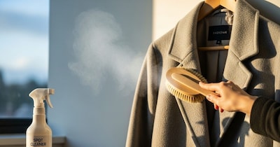 घर पर कोट कैसे साफ करें