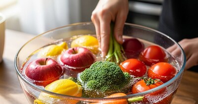 Beyond Water: The Right Way to Clean Fruits & Vegetables from Chemicals & Germs