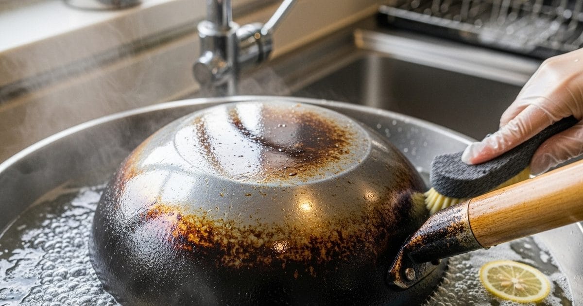 Kadai Handle Cleaning Tips: रगड़-रगड़कर थक गए? सालों पुरानी कड़ाही भी लगे नई! बस 15 मिनट में हैंडल की कालिख ऐसे होगी गायब