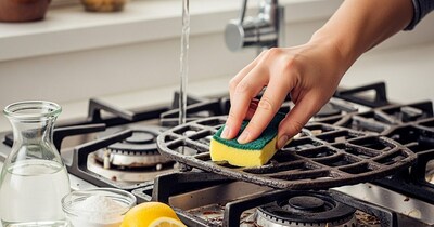 घर पर बर्नर क्लीन कैसे करें?