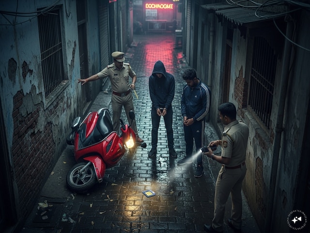 स्कूटी पर घूमकर करते थे कांड, छोटी सी गलती से खुल गया राज, जाल में फंसे आरोपी
