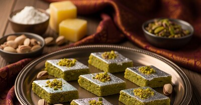 पिस्ता बर्फी रेसिपी