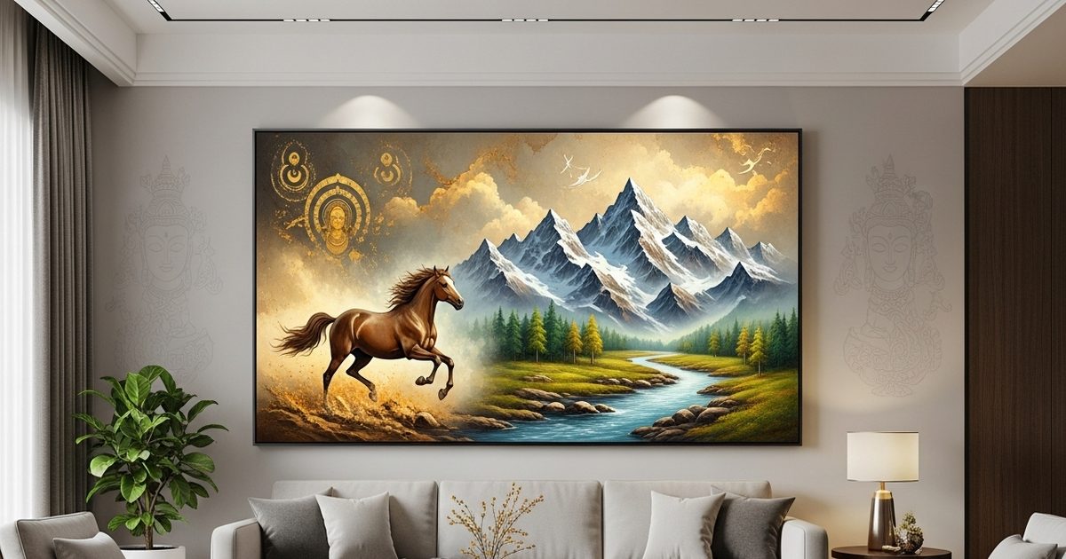 7 घोड़े से लेकर मोर तक: दीवारों पर टंगी ये 5 तस्वीरें बदल सकती हैं आपकी किस्मत, जानें कौन-सी पेंटिंग है सबसे असरदार 7 घोड़े से लेकर मोर तक: दीवारों पर टंगी ये 5 तस्वीरें बदल सकती हैं आपकी किस्मत, जानें कौन-सी पेंटिंग है सबसे असरदार