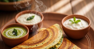 मूंग पालक डोसा रेसिपी