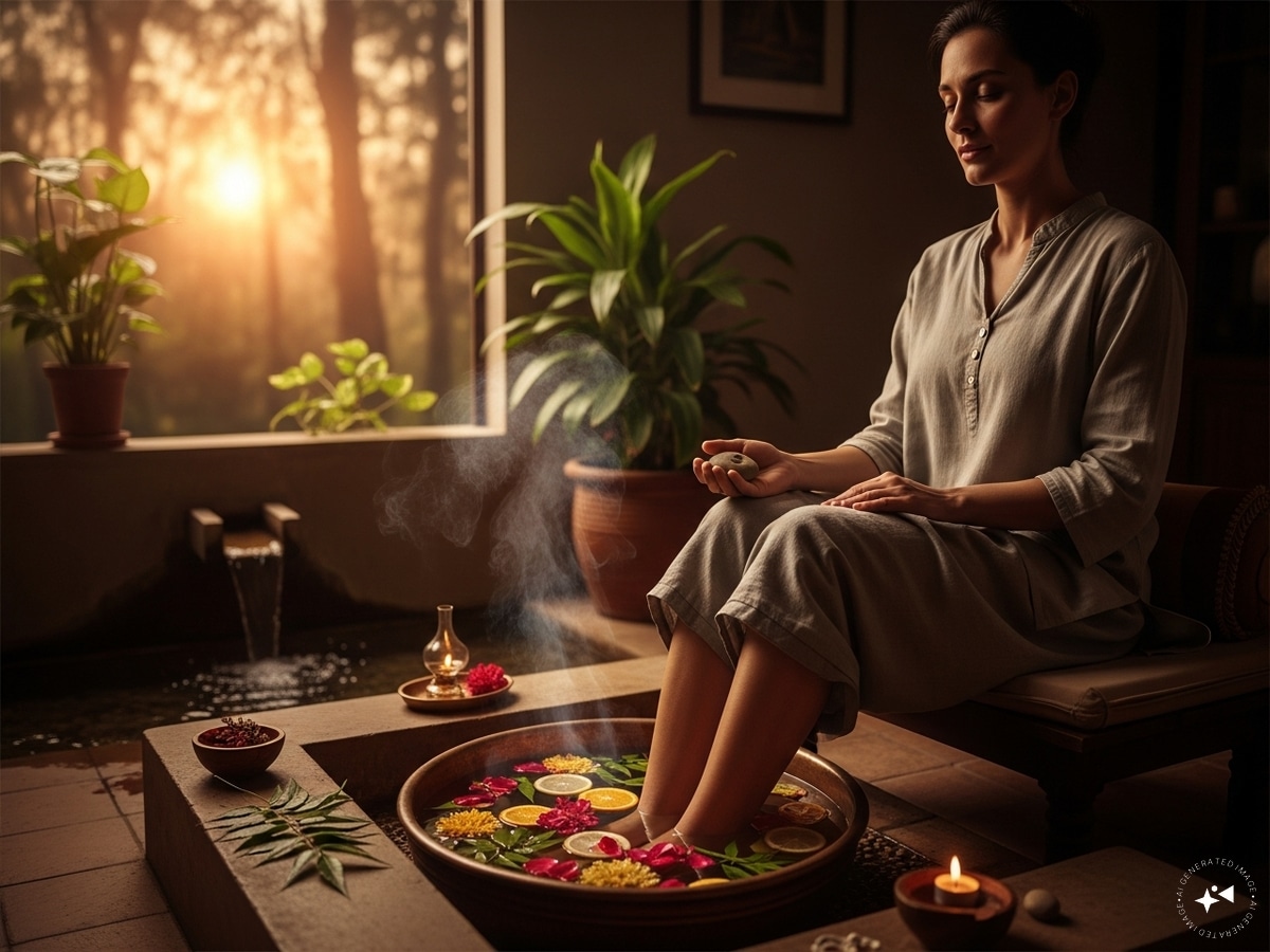 Salt water foot soak benefits