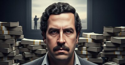 ड्रग लॉर्ड पाब्लो एस्कोबार. (AI Generated)