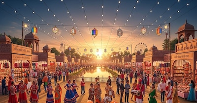सूरजकुंड मेला 2026: भारत के सबसे बड़े शिल्प मेले की तारीखें, टिकट और मुख्य बातें.