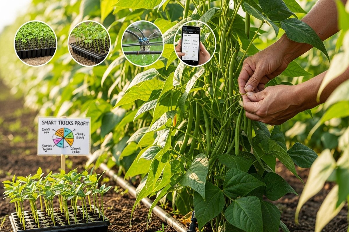 कमाई का सदाबहार फॉर्मूला! 12 महीने उगाएं बीन्स इन 4 स्मार्ट ट्रिक्स से फसल देगी बंपर मुनाफा