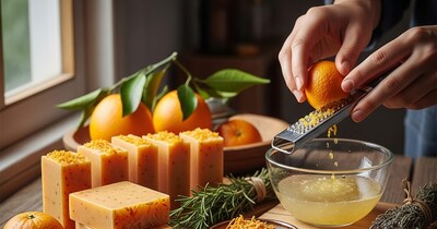 घर का बना नेचुरल साबुन