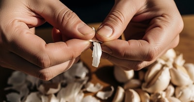 लहसुन छीलने का आसान तरीका