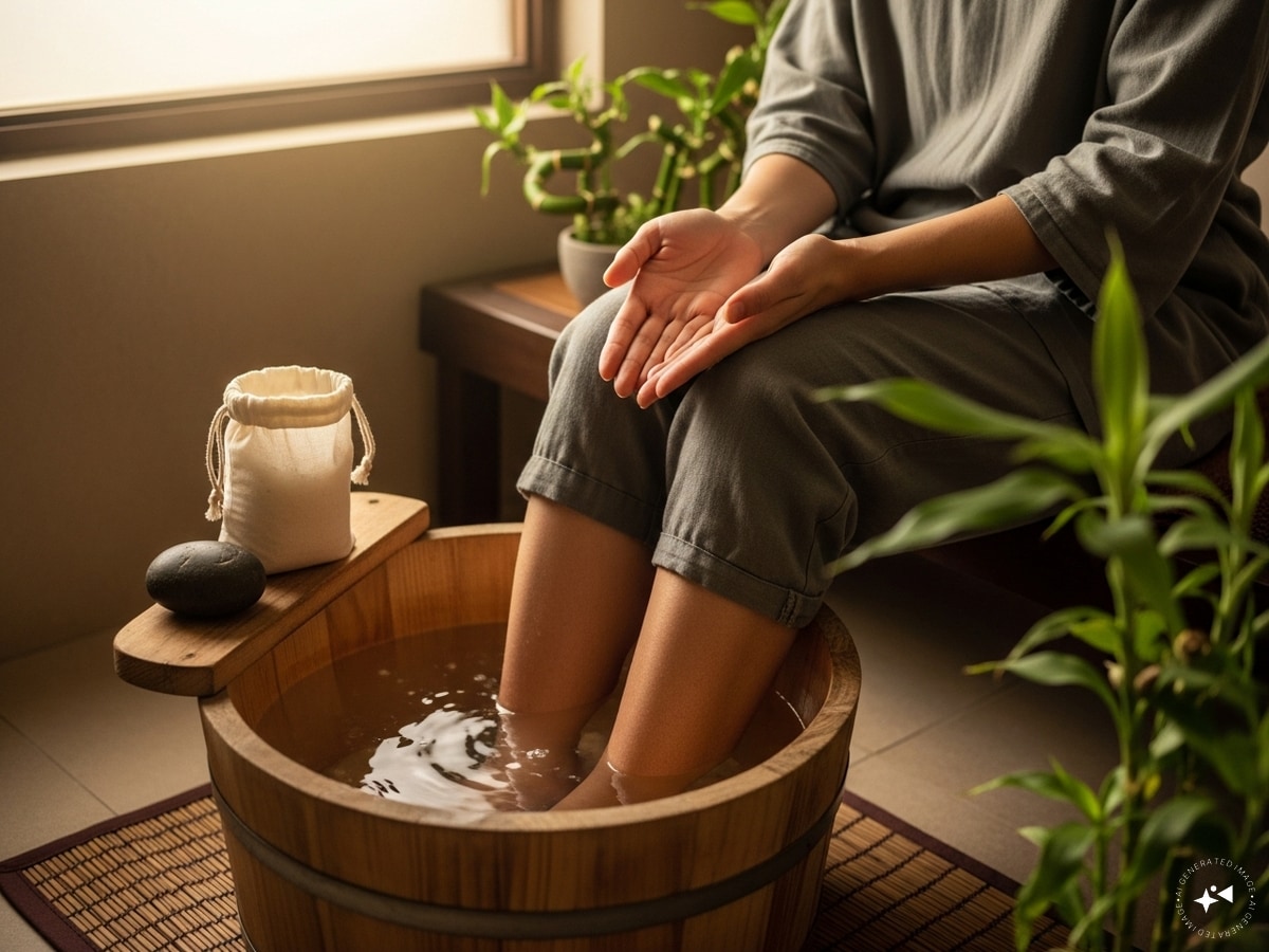 Salt water foot soak benefits