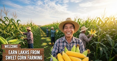 Ranchi Farmers Strike Gold: Sweet Corn Cultivation Makes Them Millionaires in 90 Days