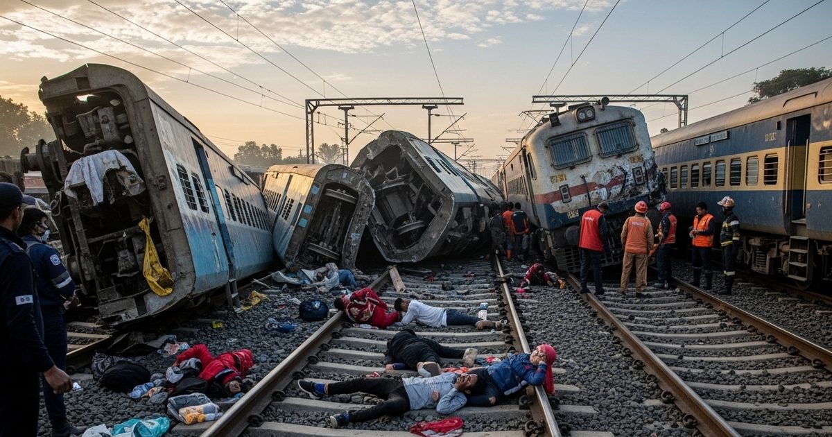 घना कोहरा, अंधेरी रात और स्टेशन पर खड़ी ट्रेन, दिल्‍ली के पास अचानक कैसे बिछ गईं लाशें, 42 साल पुरानी वो कहानी