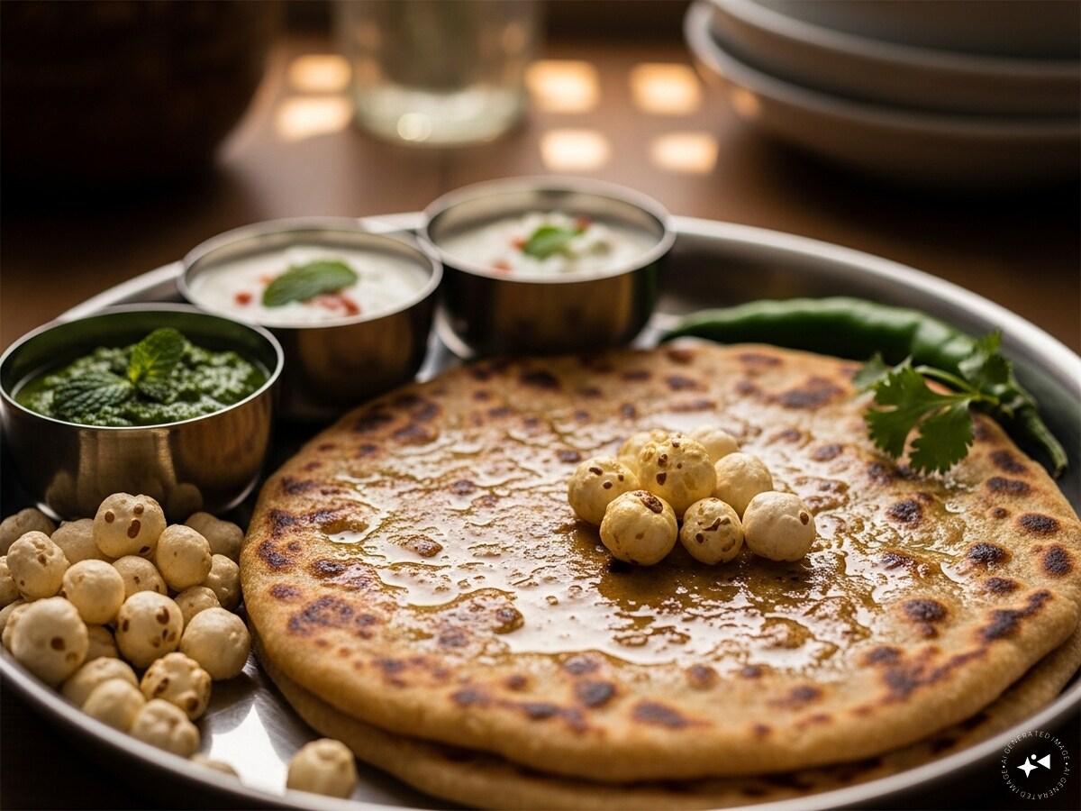 Makhana Paratha