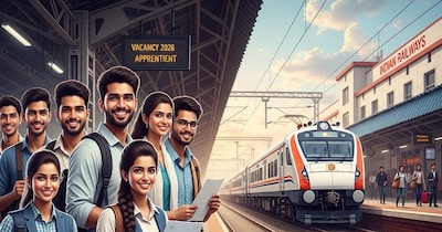 Indian Railway Vacancy 2026, Indian railways apprentice: इंडियन रेलवे में अप्रेंटिस का मौका.