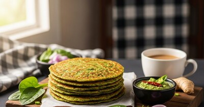 पालक चीला रेसिपी