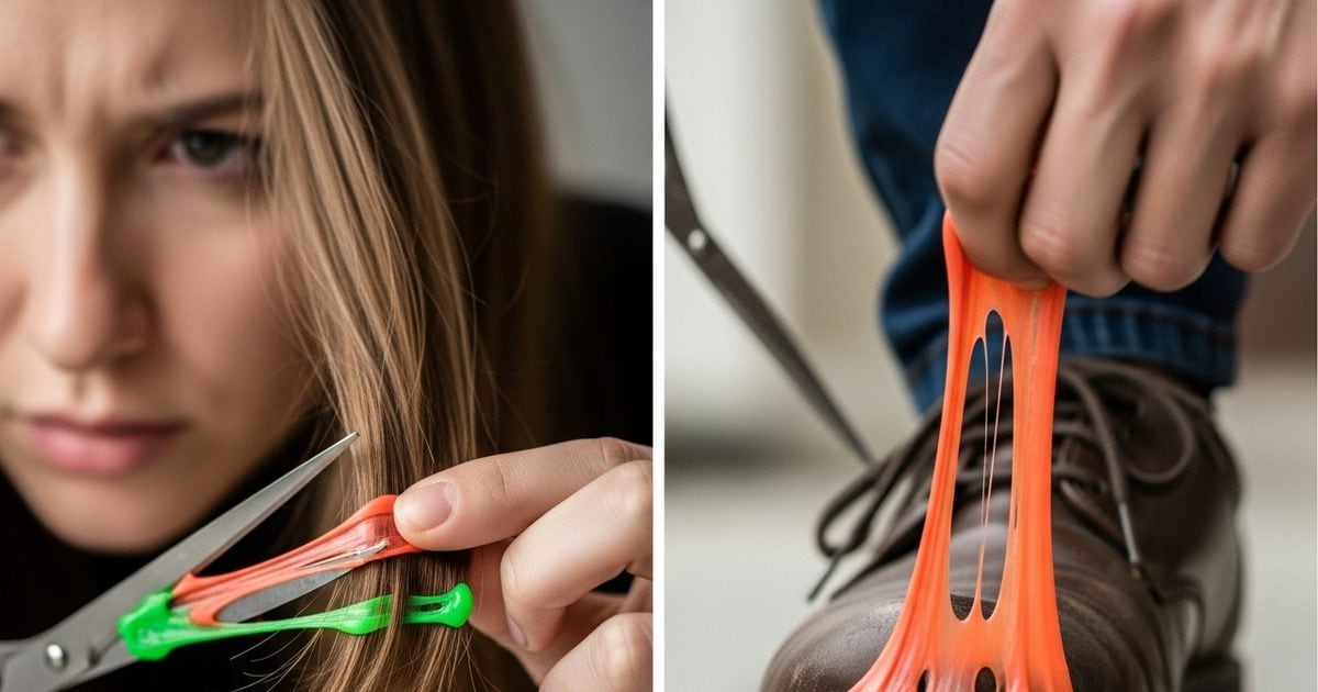 बाल या जूतों में चिपक गई च्युइंग गम? कैंची उठाने से पहले जान लें ये आसान ट्रिक