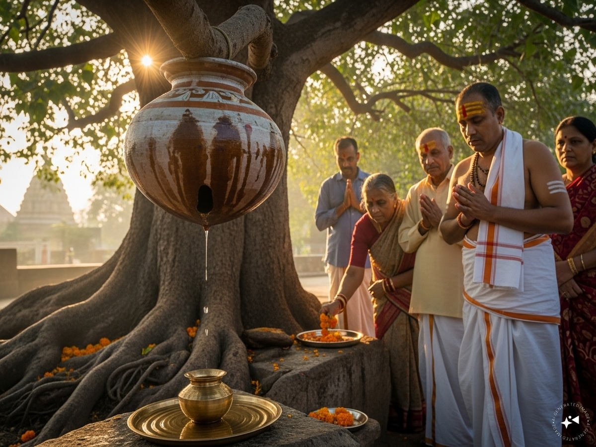 Peepal tree ritual after death