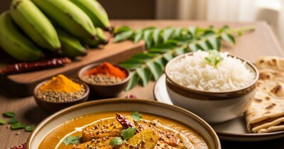 फ्राइड कच्चा केला करी की आसान रेसिपी