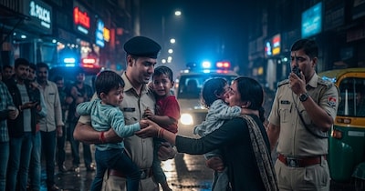 ऑपरेशन मिलाप सफल: 3 घंटे में मिले 2 लापता मासूम, परिवारों को सौंपा गया.