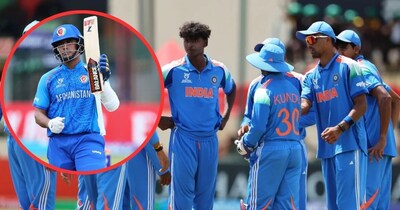 भारत-अफगानिस्तान मैच में एक बॉल बने बने 9 रन