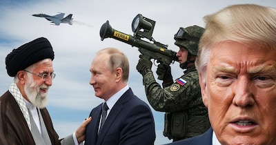 ईरान-रूस की सीक्रेट डील: अमेरिकी जेट्स के लिए बिछेगा जाल, वर्बा मिसाइल से बढ़ेगी ईरान की ताकत.