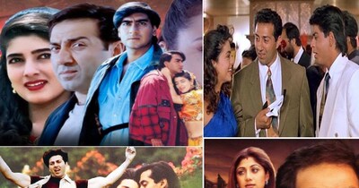 Sunny Deol Superhit Action Movie : सनी देओल ने मल्टी स्टारर फिल्में में भी अपना जलवा बिखेरा है. कुछ फिल्मों में उन्होंने निगेटिव किरदार भी निभाए हैं.  30 साल पहले उन्होंने एक ऐसी फिल्म की थी जिसमें उनका किरदार विलेन जैसा था, फिर भी दर्शकों को खूब पसंद आया था. सनी देओल पूरी फिल्म में छाए रहे. इस फिल्म के लिए सनी देओल छिप-छिपकर डांस करते थे. आज इसी फिल्म के डायलॉग, सनी देओल के डांस पर सोशल मीडिया में खूब मीम्स बनते हैं. यह फिल्म अमिताभ बच्चन-विनोद खन्ना की फिल्म 'मुकद्दर का सिकंदर' से इंस्पायर्ड थी. 