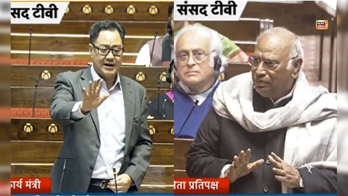 जब रिजीजू ने कहा-आप राहुल को समझाते क्यों नहीं? खरगे बोले-वो आपसे ज्यादा समझते हैं!