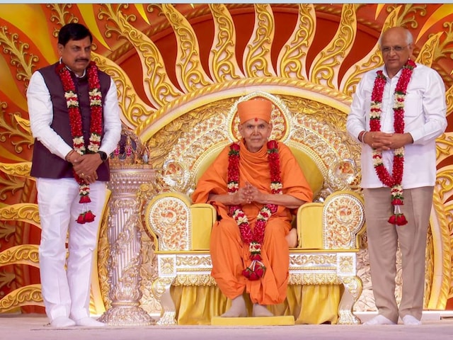 महंत स्वामी महाराज का 92वां जन्मजयन्ती महोत्सव मनाया, गिनीज वर्ल्ड रिकॉर्ड्स भ