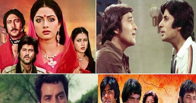3 Bollywood Movies with Same Story : कुछ फिल्में अपने समय से बहुत आगे की होती हैं. कई फिल्मों के लिए प्रेरणा का काम करती हैं. 70 के दशक में ऐसी ही एक फिल्म आई थी जिसने दो ब्लॉकबस्टर फिल्मों की बुनियाद रखी. तीनों ही फिल्मों में विलेन का किरदार अमर हो गए. इन फिल्मों को इनके विलेन के नाम से ही जाना जाता है. यह हिंदी सिनेमा की ऐसी फिल्म है, जिसमें विलेन का किरदार करने वाला एक्टर सुपरस्टार बना. अमिताभ बच्चन से भी ज्यादा फीस ली.  वो फिल्म कौन सी थी, आइये जानते हैं.........